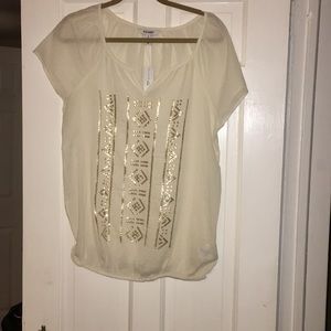 Beautiful sequince top